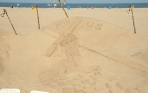 Giant Sand Sculptures, Ocean City, Maryland