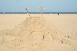 Giant Sand Sculptures, Ocean City, Maryland
